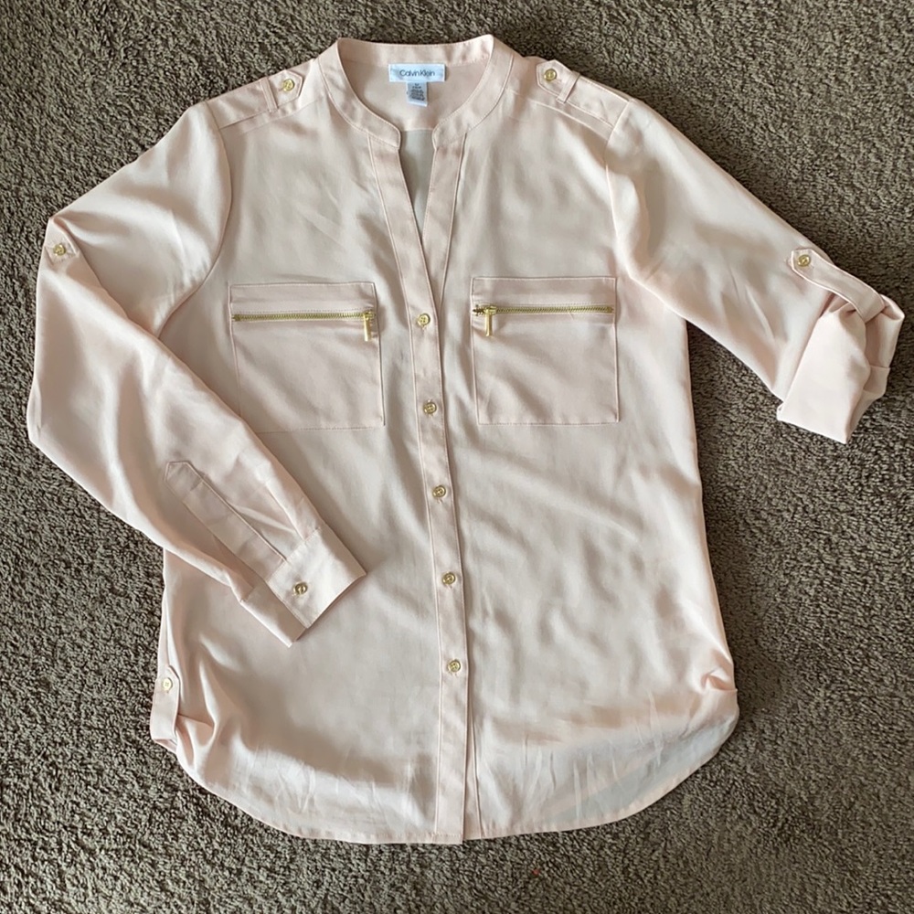 Calvin Klein blouse.
